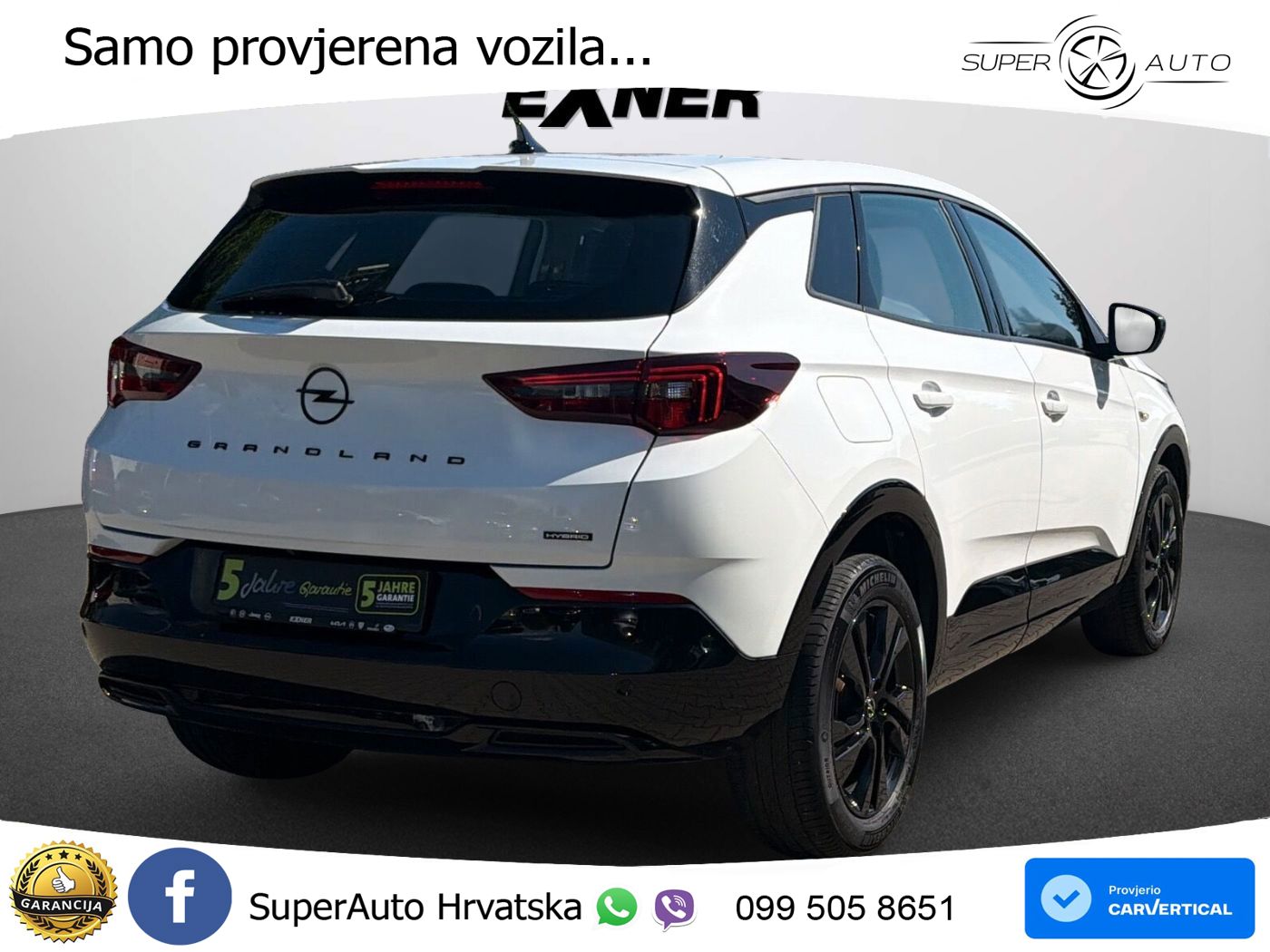 Opel Grandland 1.2 Turbo (136 KS)  e-DCT GS LED+GR SJED+ACC