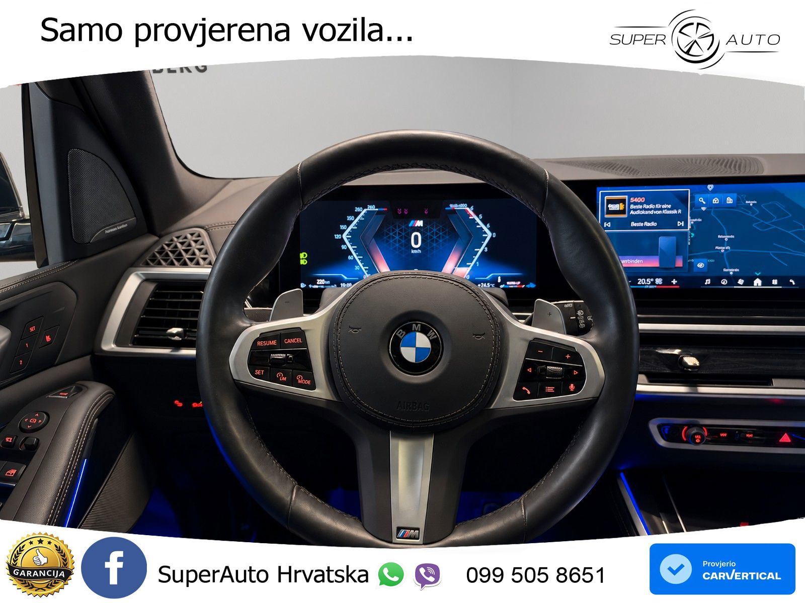 BMW X5 30d (298 KS) xDrive Steptronic M Sport LED+GR SJED+ACC
