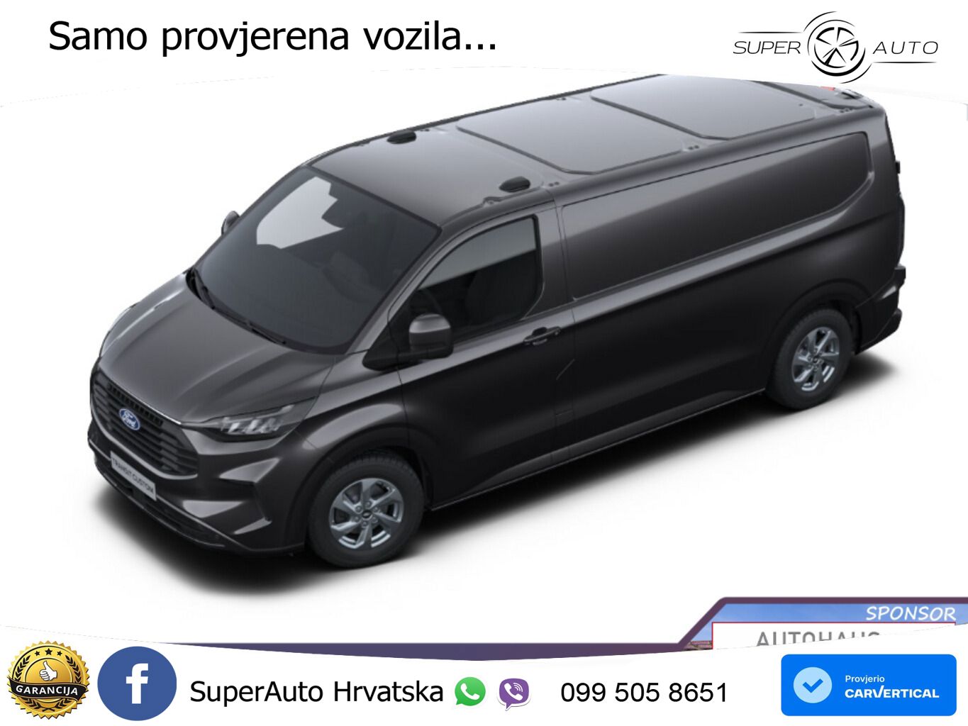Ford Transit Custom Aut Sport L2 LED SHZ UVP-36%* 170 KS