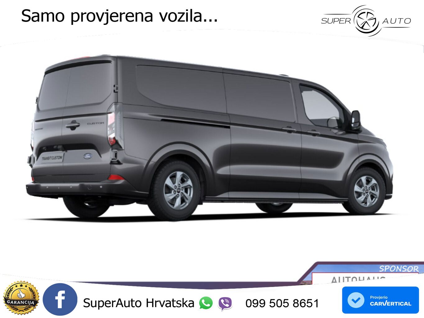 Ford Transit Custom Aut Sport L2 LED SHZ UVP-36%* 170 KS