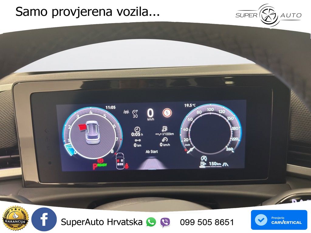 Volkswagen T-Roc 1.5 eTSI (150 KS)  DSG R-Line LED+GR SJED+ACC