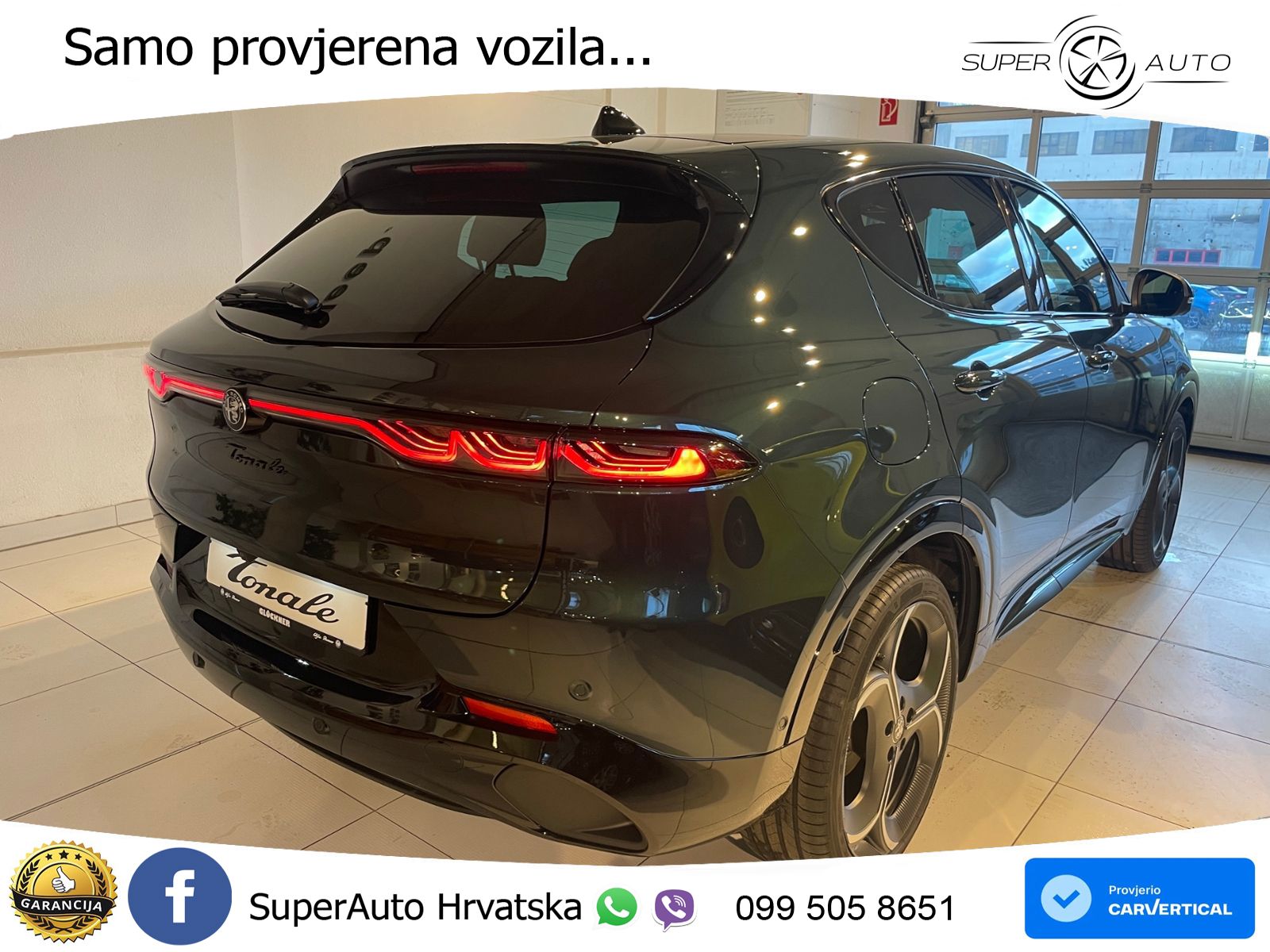 Alfa Romeo Tonale 1.5 VGT (160 KS) 48V-Hybrid TCT LED+GR SJED+ACC