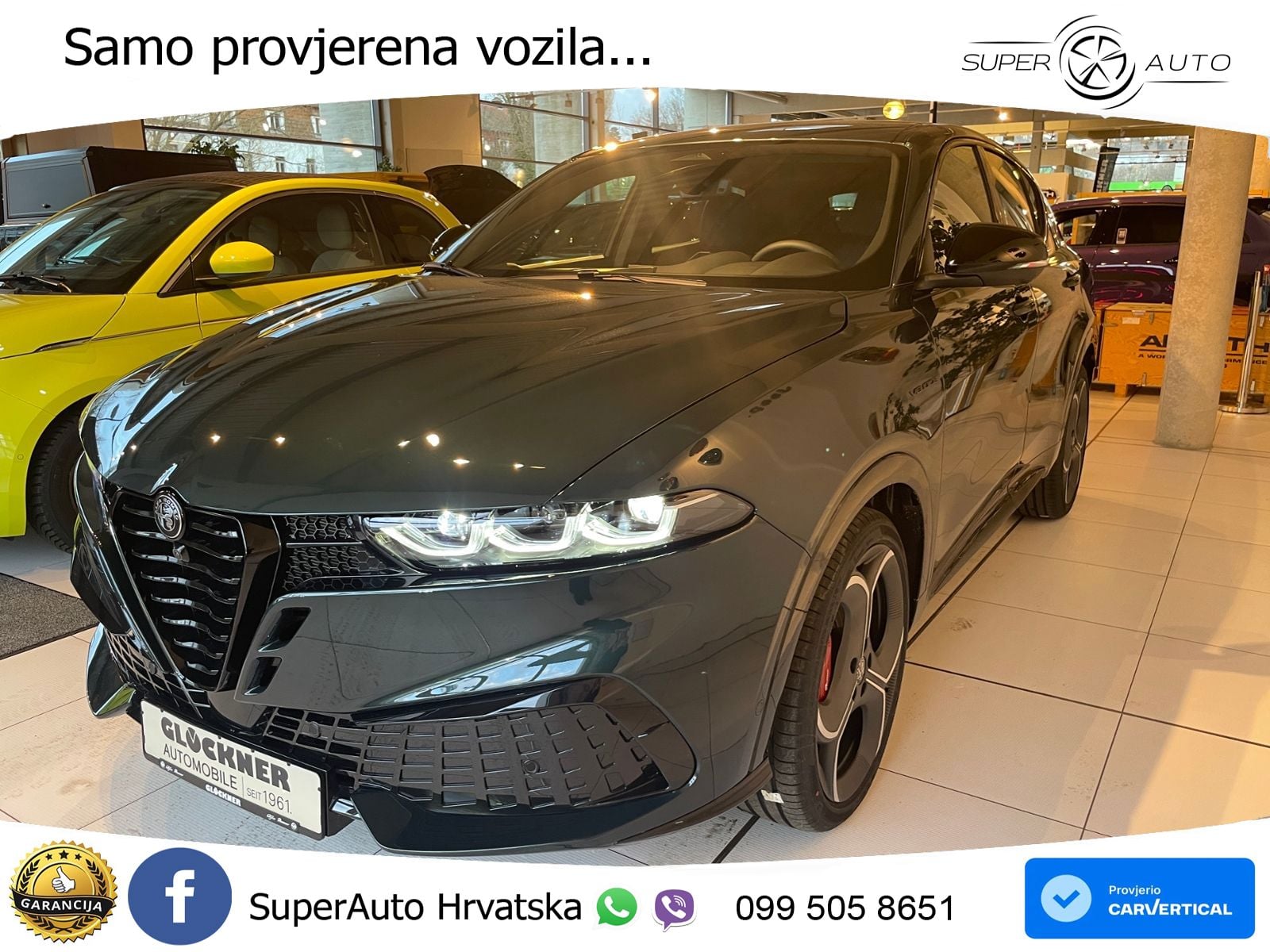 Alfa Romeo Tonale 1.5 VGT (160 KS) 48V-Hybrid TCT LED+GR SJED+ACC