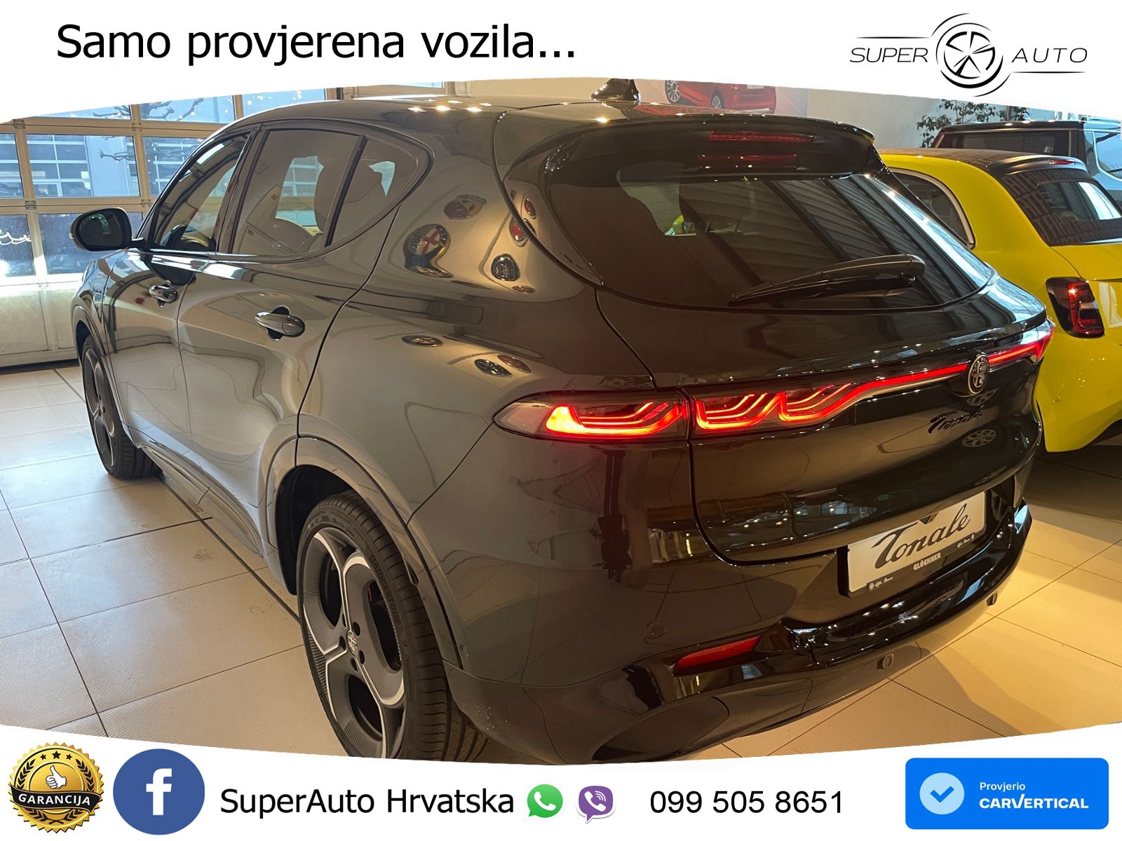 Alfa Romeo Tonale 1.5 VGT (160 KS) 48V-Hybrid TCT LED+GR SJED+ACC