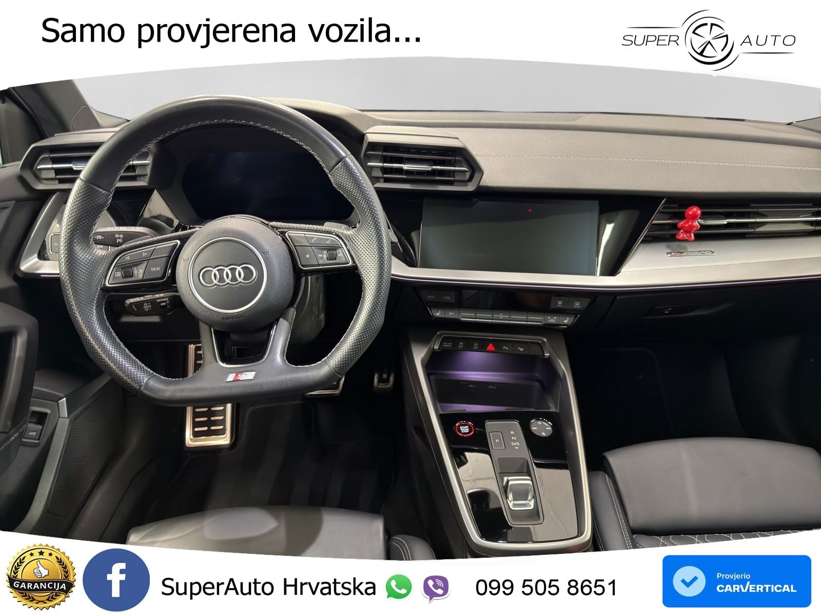 Audi S3 2.0 TFSI (310 KS) quattro S tronic MATRIX+GR SJED+KAM
