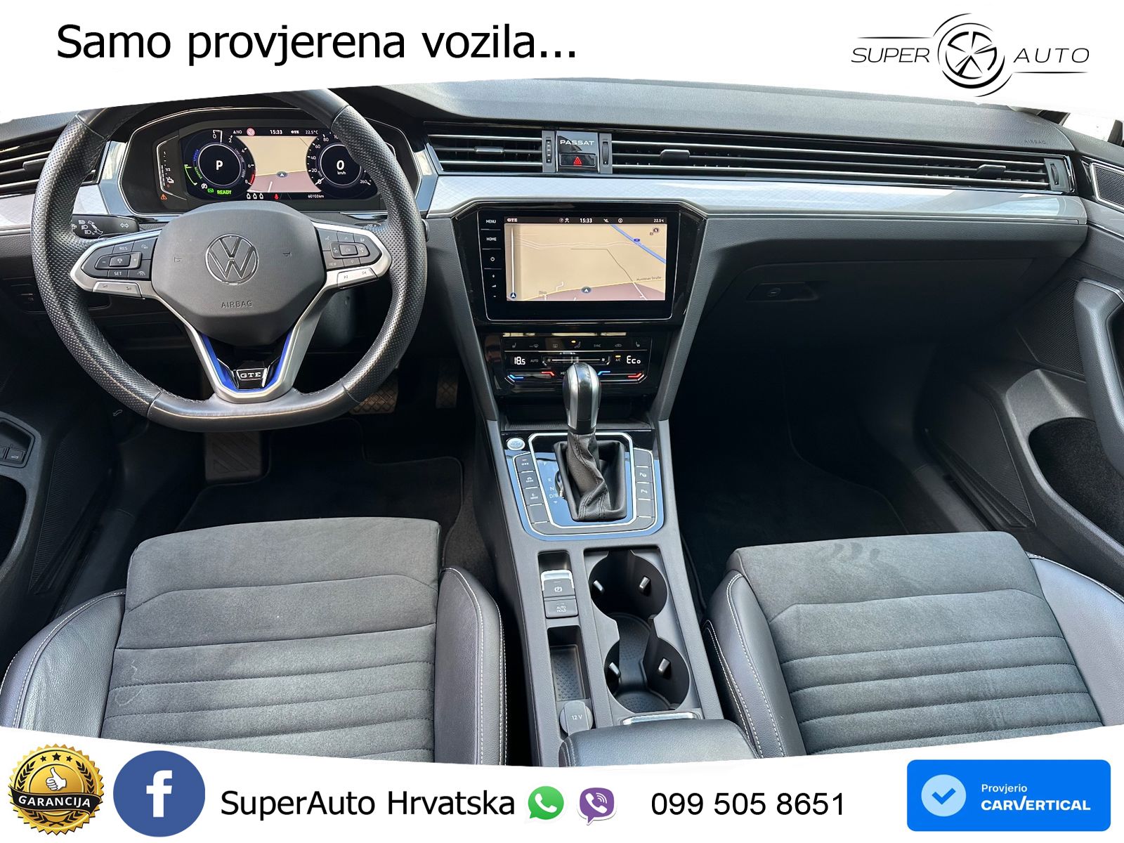 Volkswagen Passat Variant GTE 1.4 TSI (218 KS) DSG LED+GR SJED+ACC