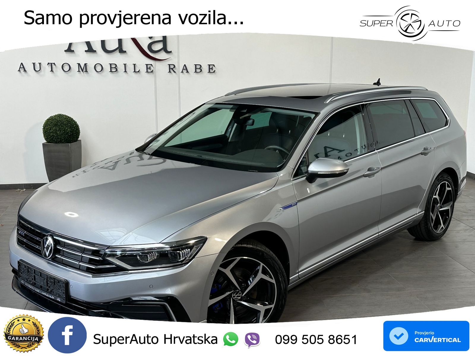 Volkswagen Passat Variant GTE 1.4 TSI (218 KS) DSG LED+GR SJED+ACC