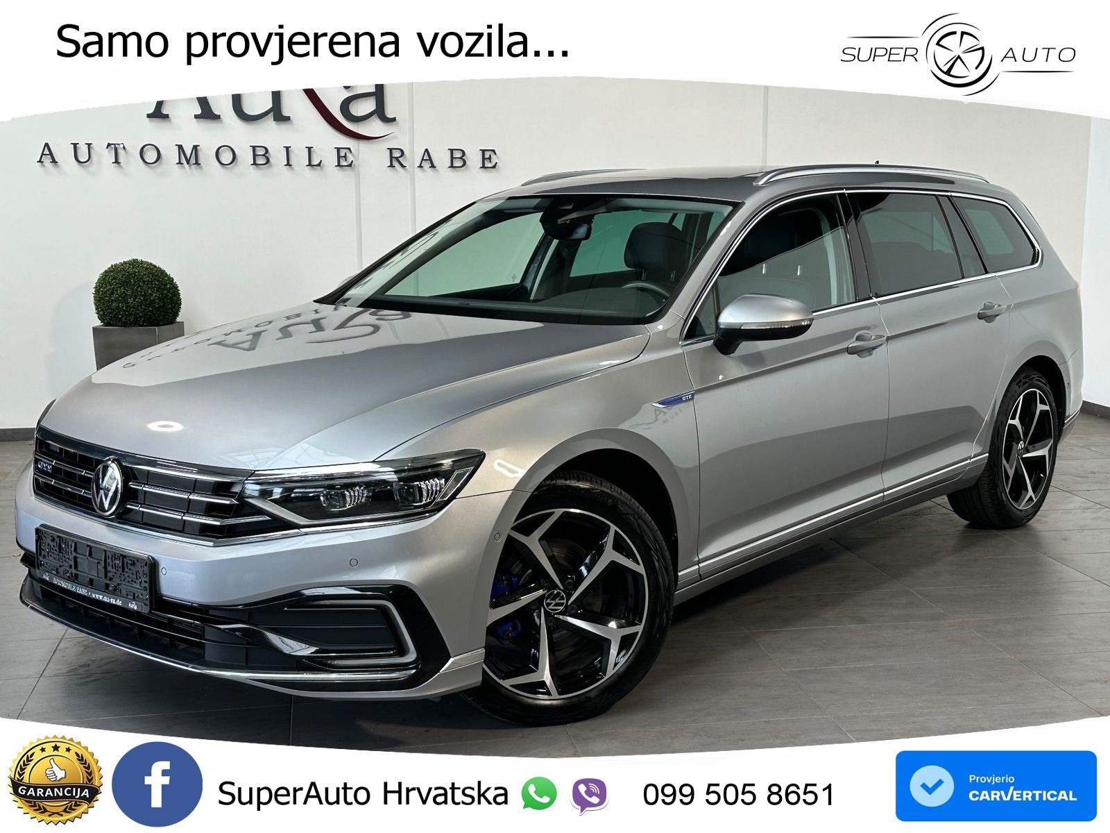 Volkswagen Passat Variant GTE 1.4 TSI (218 KS) DSG LED+GR SJED+ACC