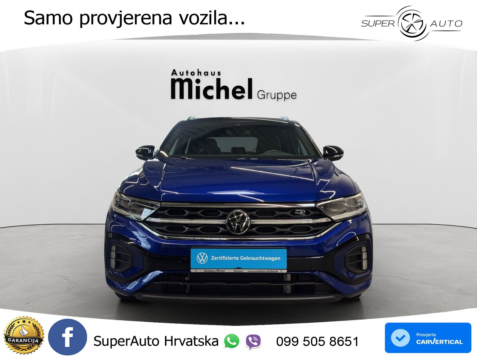Volkswagen T-Roc 1.5 TSI (150 KS) DSG R-Line LED+GR SJED+ACC