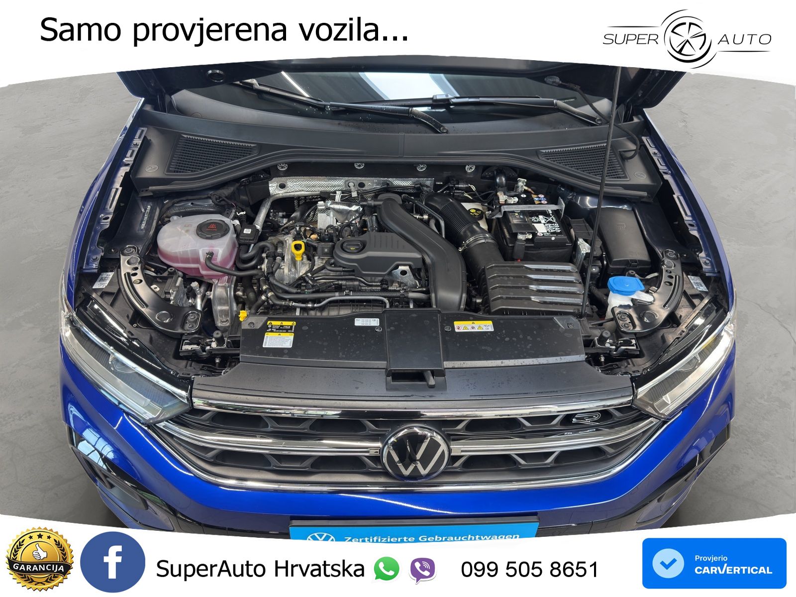 Volkswagen T-Roc 1.5 TSI (150 KS) DSG R-Line LED+GR SJED+ACC