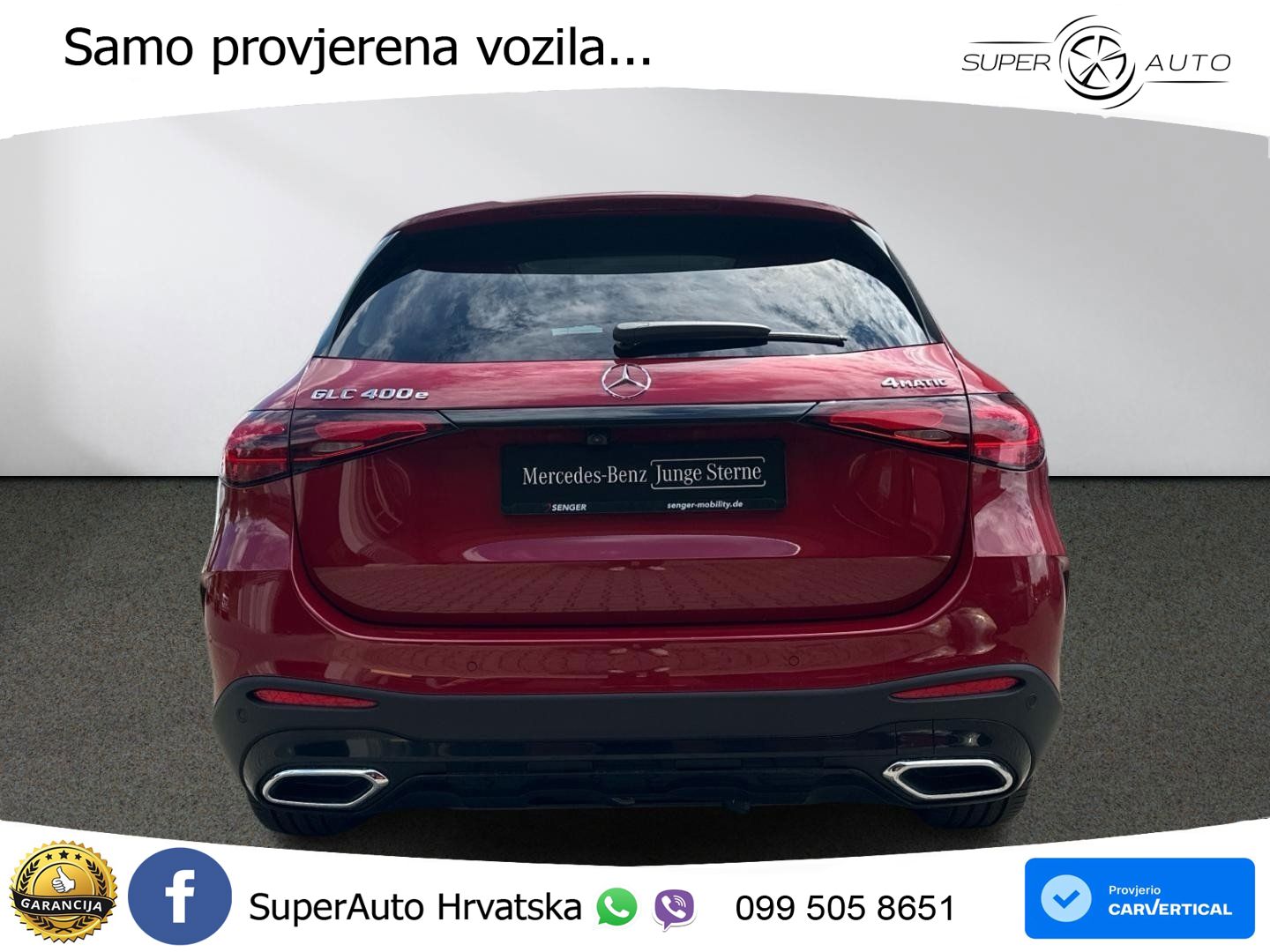 Mercedes GLC 400e (381 KS) 4MATIC 9G-TRONIC AMG
