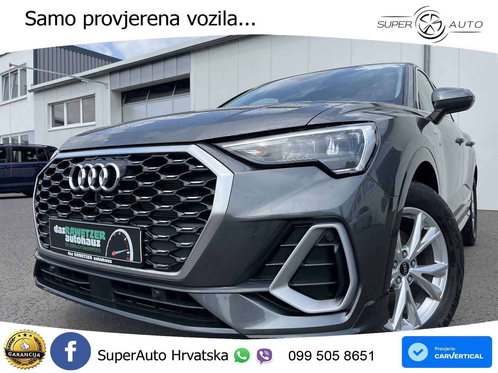Audi Q3 II Sportback 35 TFSI (150 KS) S line