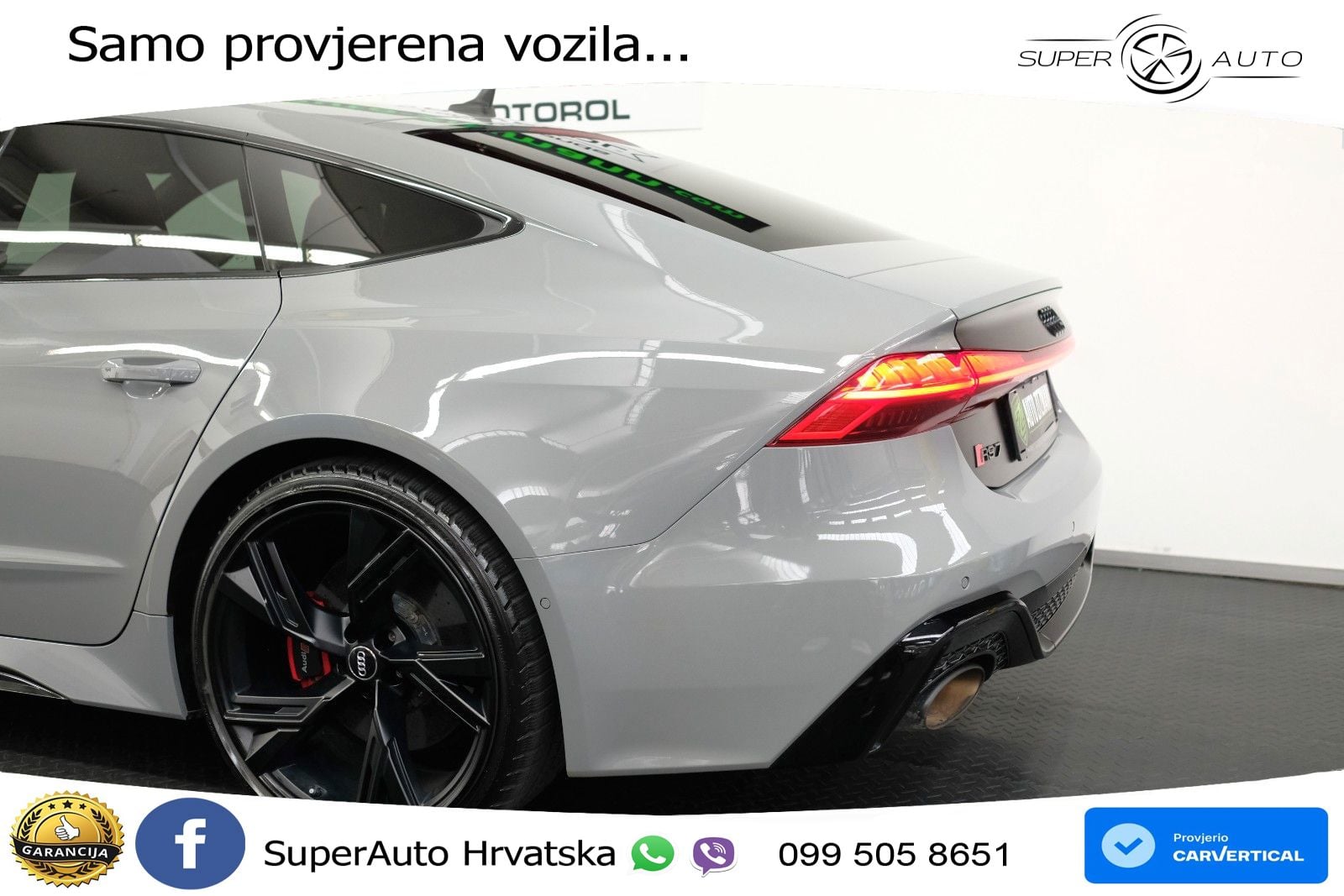 Audi RS7 4.0 TFSI V8 (600 KS) quattro tiptronic LED+GR SJED+ACC