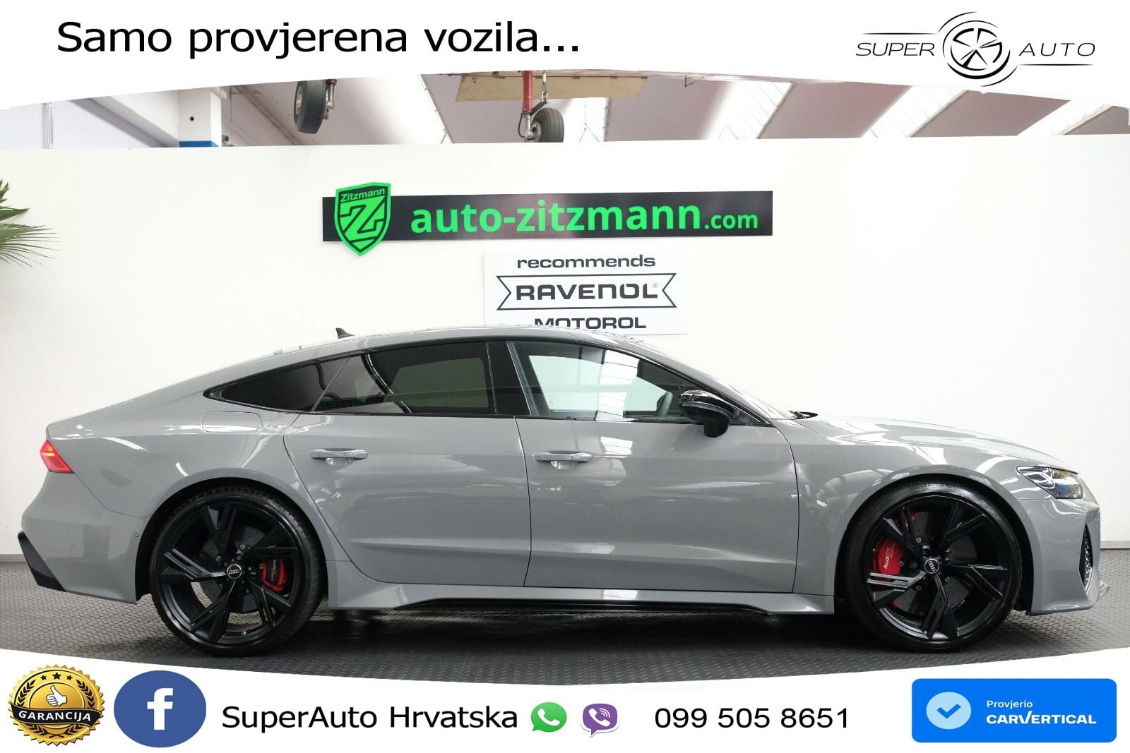 Audi RS7 4.0 TFSI V8 (600 KS) quattro tiptronic LED+GR SJED+ACC