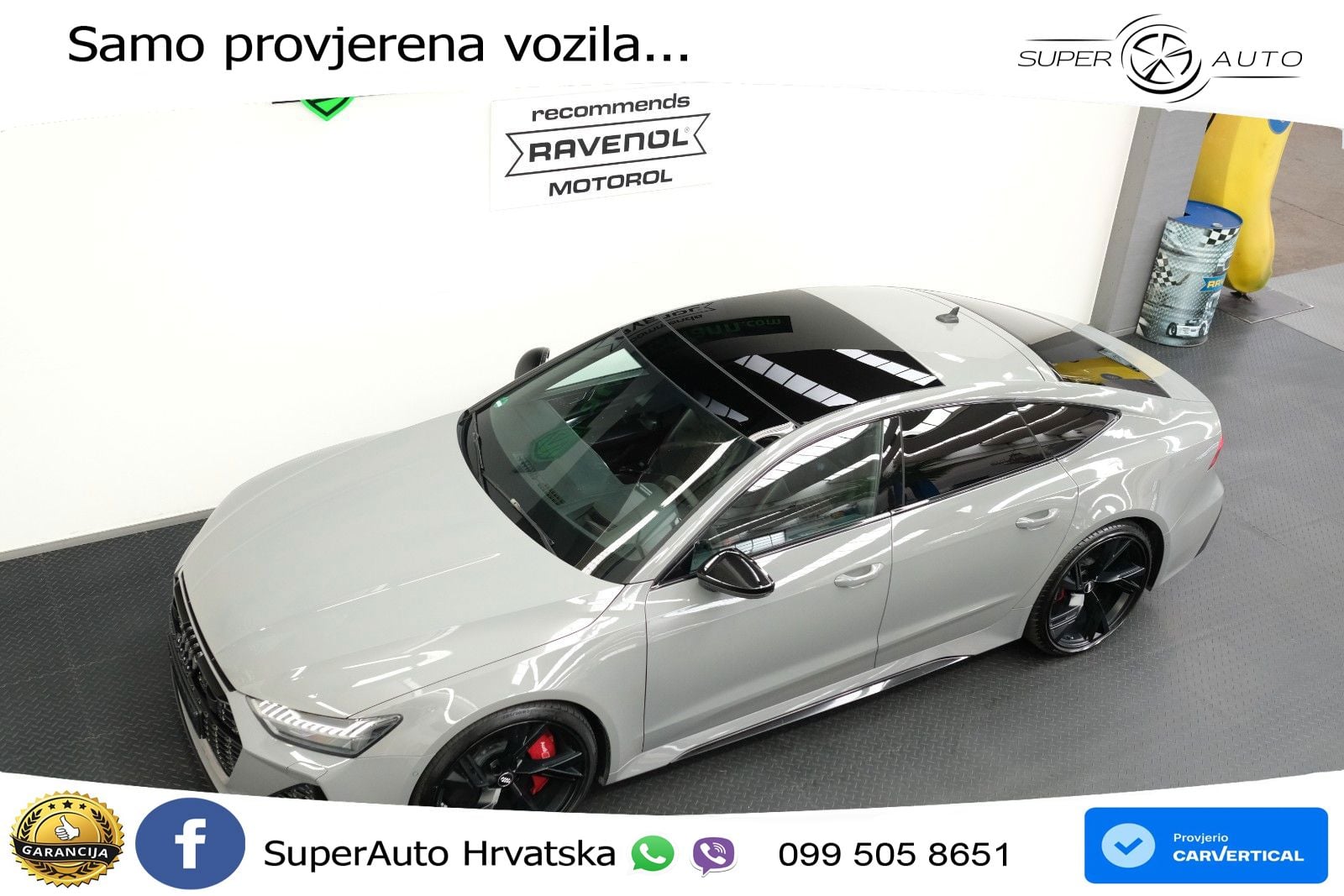 Audi RS7 4.0 TFSI V8 (600 KS) quattro tiptronic LED+GR SJED+ACC