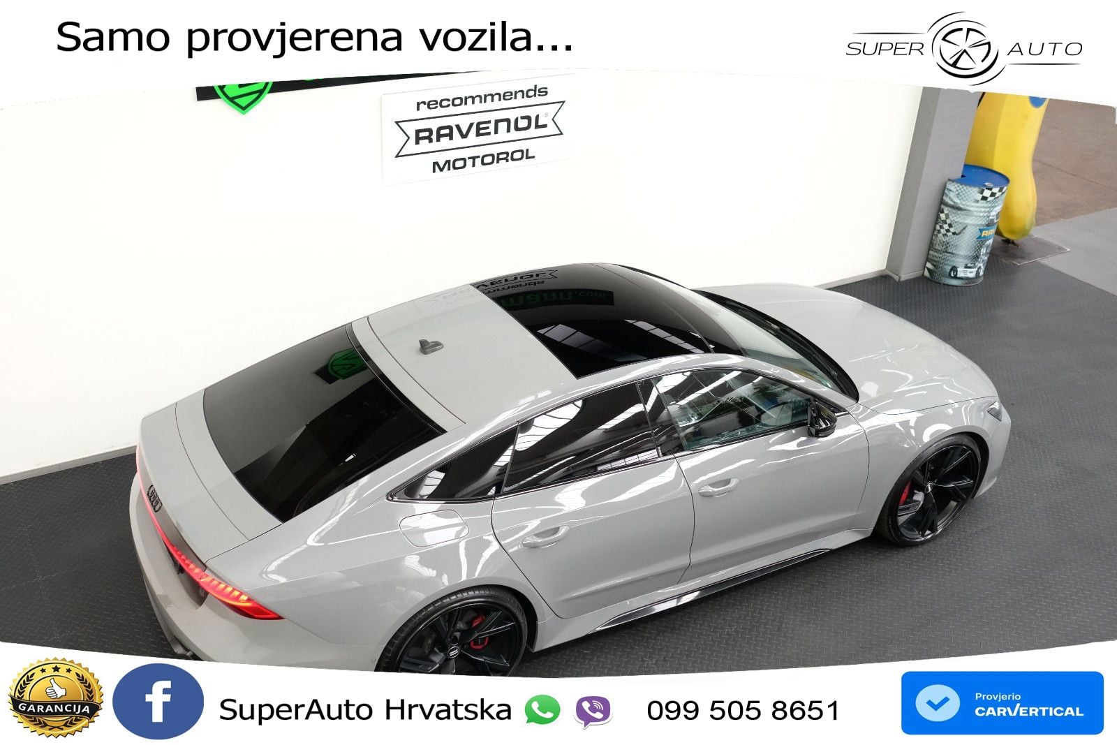 Audi RS7 4.0 TFSI V8 (600 KS) quattro tiptronic LED+GR SJED+ACC