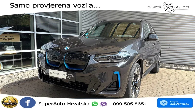 BMW iX3 80 kWh (286 KS) M Sport LED+GR SJED+ACC
