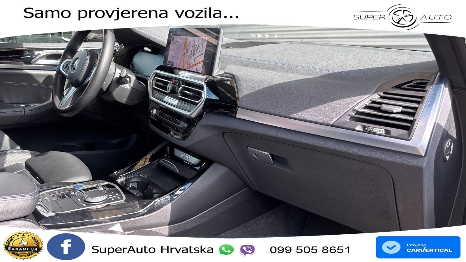 BMW iX3 80 kWh (286 KS) M Sport LED+GR SJED+ACC