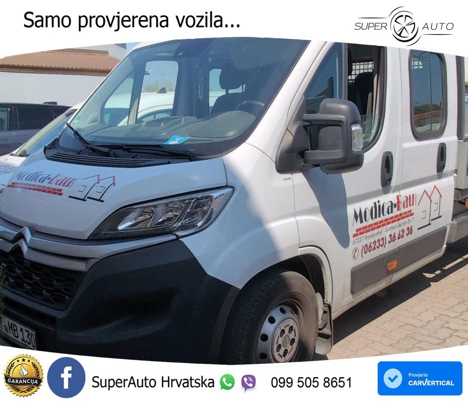 Citroën Jumper Pritsche Doka. 35 L3 Heavy BlueHDi 140 KL 140 KS