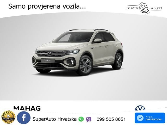 Volkswagen T-Roc 1.5 TSI (150 KS) DSG R-Line LED+GR SJED+ACC