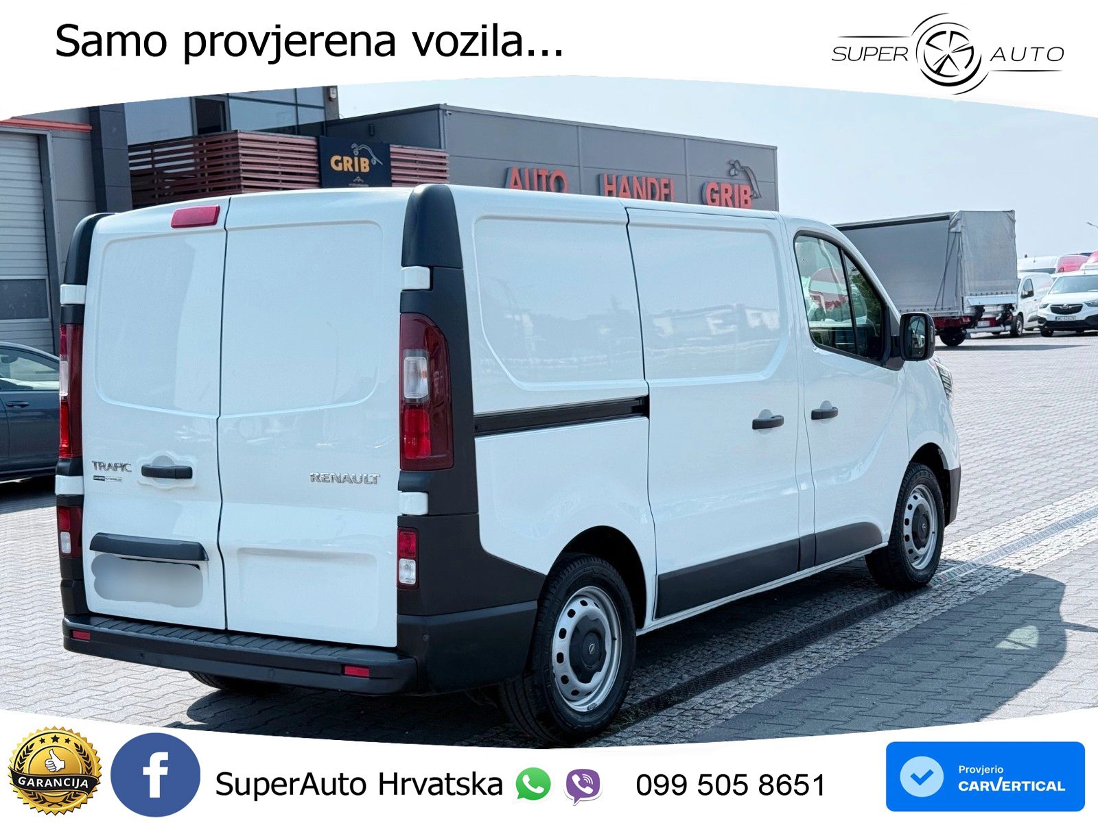 Renault Trafic L1H1 Furgon Top Zu Standt 131 KS
