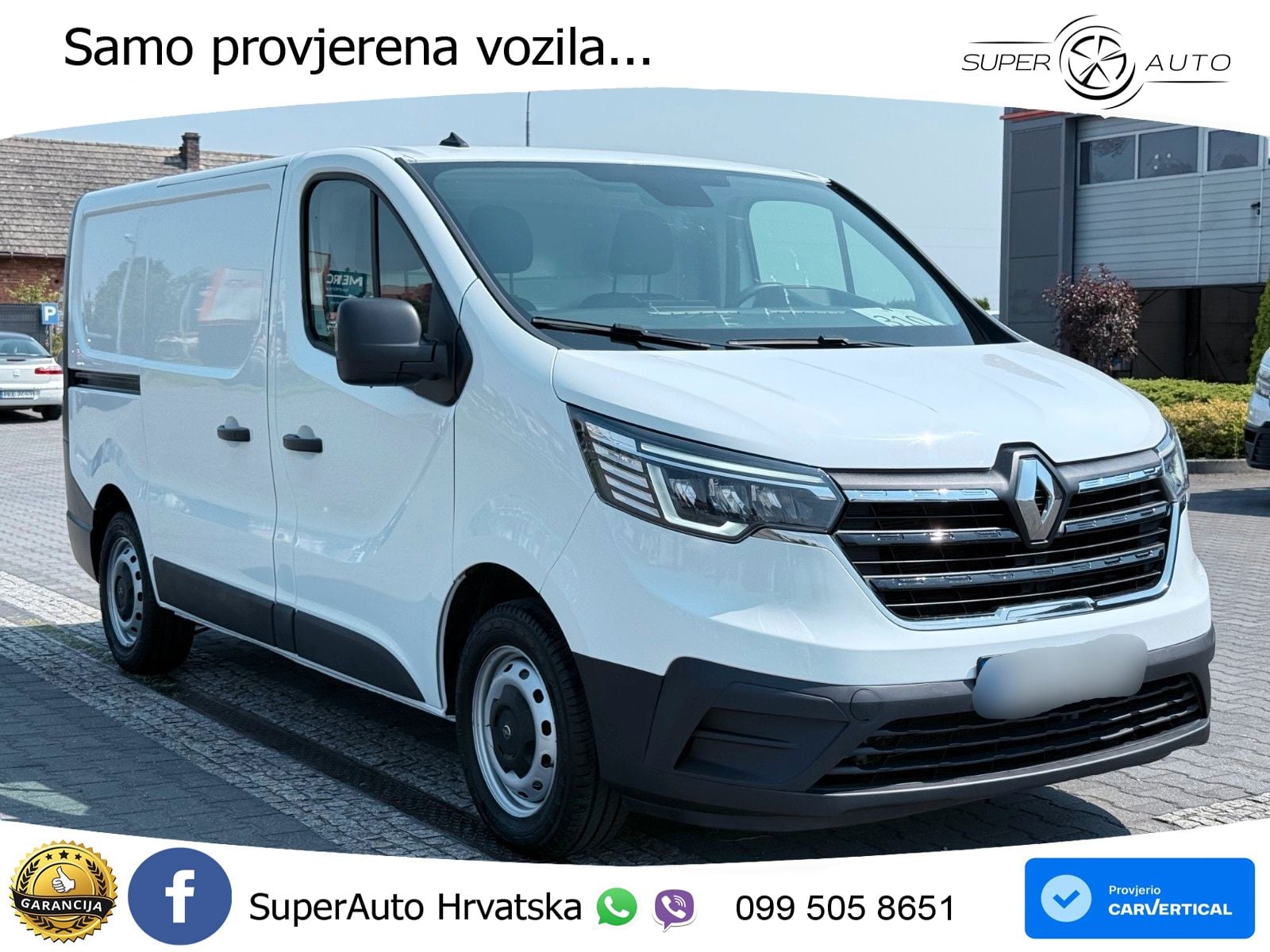 Renault Trafic L1H1 Furgon Top Zu Standt 131 KS