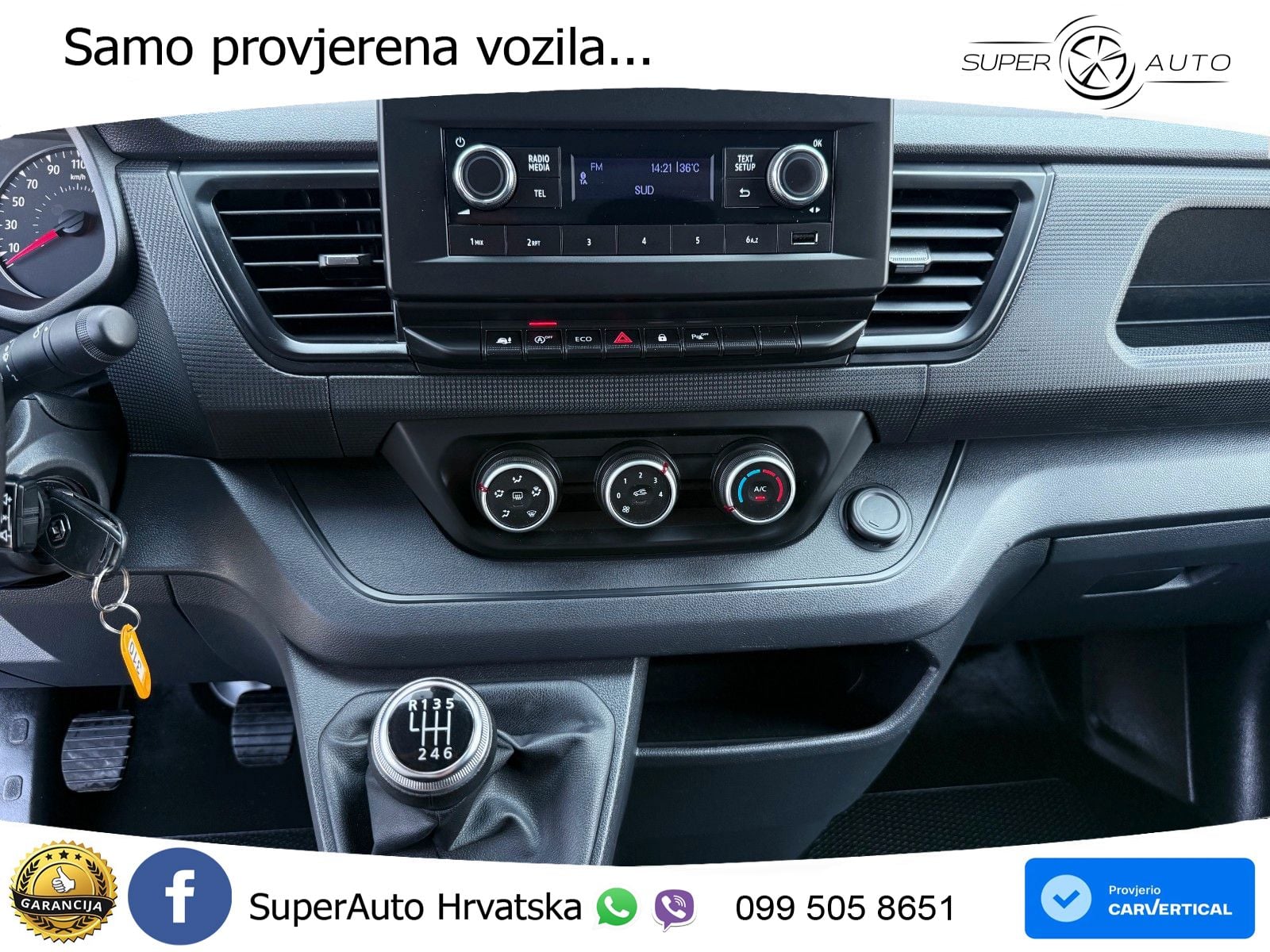 Renault Trafic L1H1 Furgon Top Zu Standt 131 KS