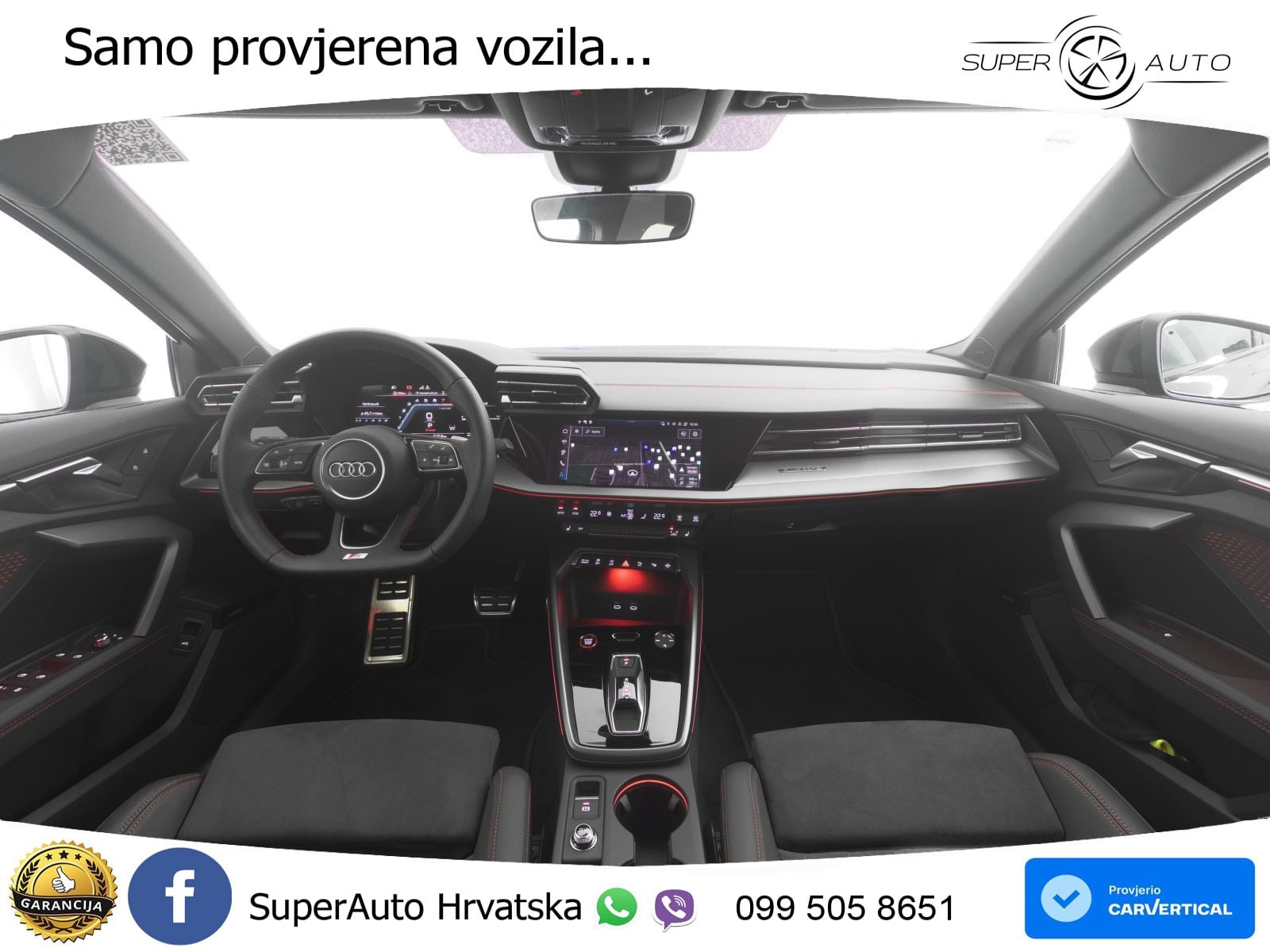 Audi S3 Limuzina 2.0 TFSI (333 KS) quattro S tronic MATRIX+GR SJED+KAM