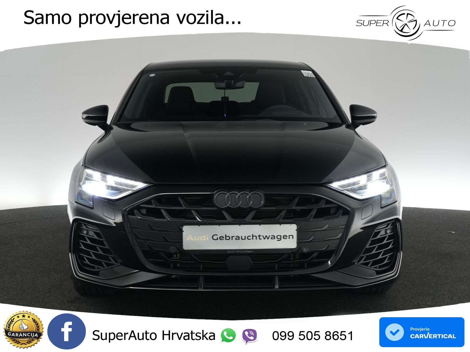 Audi S3 Limuzina 2.0 TFSI (333 KS) quattro S tronic MATRIX+GR SJED+KAM