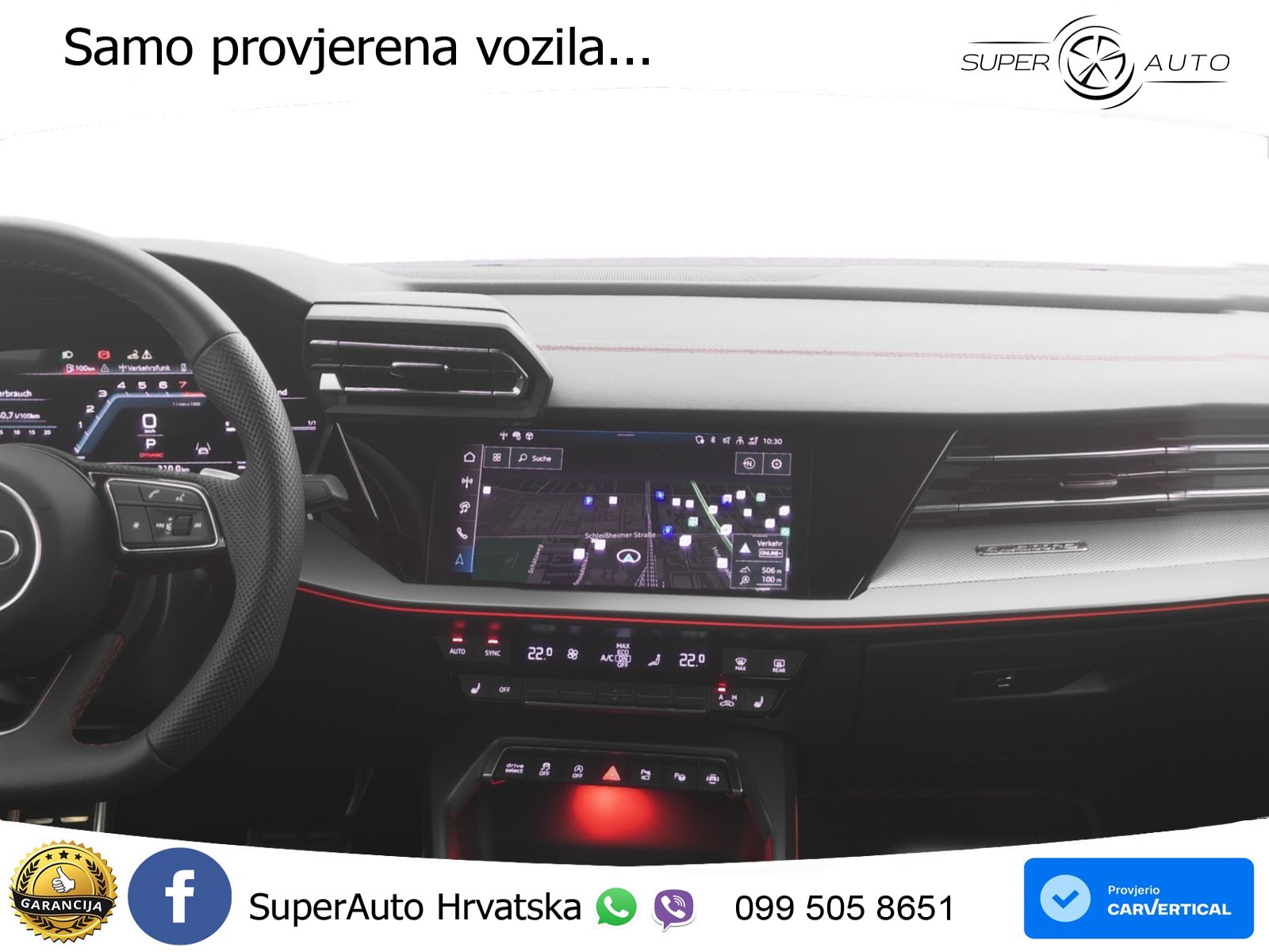 Audi S3 Limuzina 2.0 TFSI (333 KS) quattro S tronic MATRIX+GR SJED+KAM