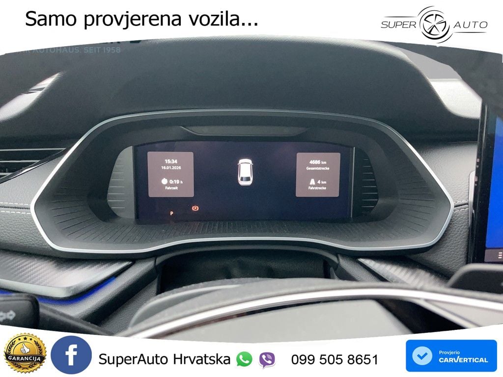 Škoda Octavia Combi 2.0 TDI (150 KS) DSG MATRIX+GR SJED+KAM