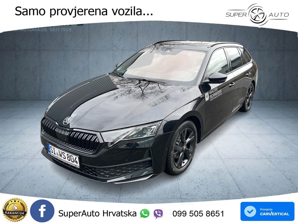 Škoda Octavia Combi 2.0 TDI (150 KS) DSG MATRIX+GR SJED+KAM