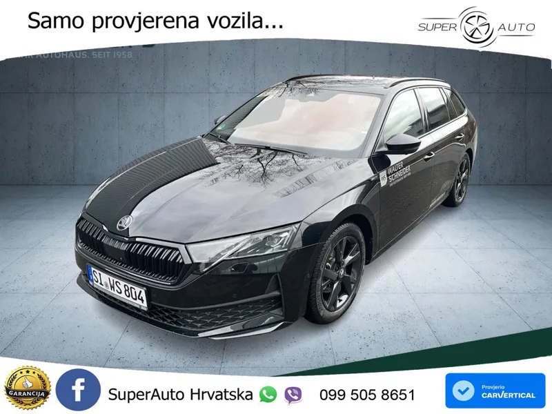 Škoda Octavia Combi 2.0 TDI (150 KS) DSG MATRIX+GR SJED+KAM