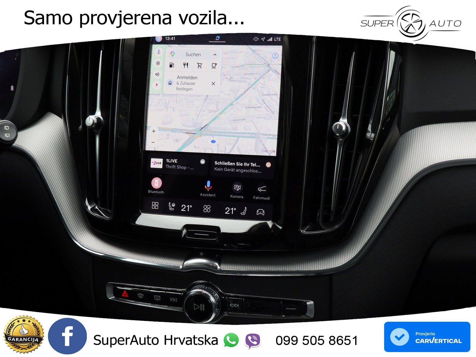 Volvo XC60 B4 Diesel AWD Geartronic ZRAČNI+ACC+GR SJED+KAM
