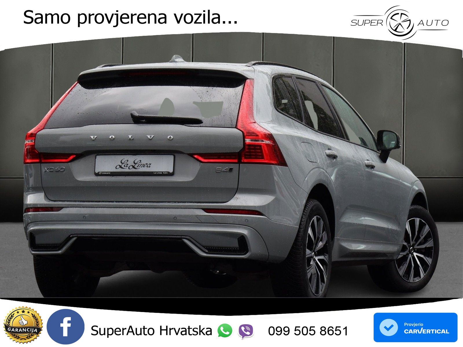 Volvo XC60 B4 Diesel AWD Geartronic ZRAČNI+ACC+GR SJED+KAM