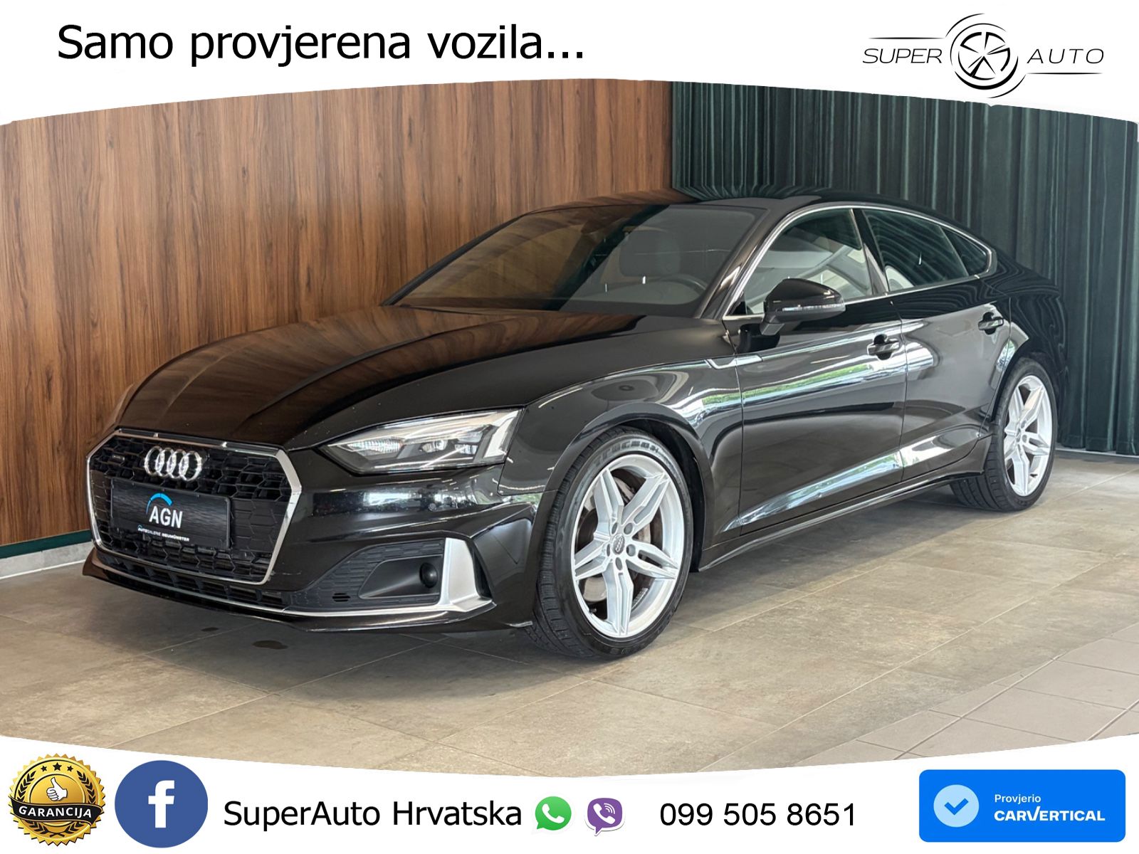 Audi A5 Sportback 50 TDI V6 (286 KS) quattro Tiptronic LED+GR SJED+ACC