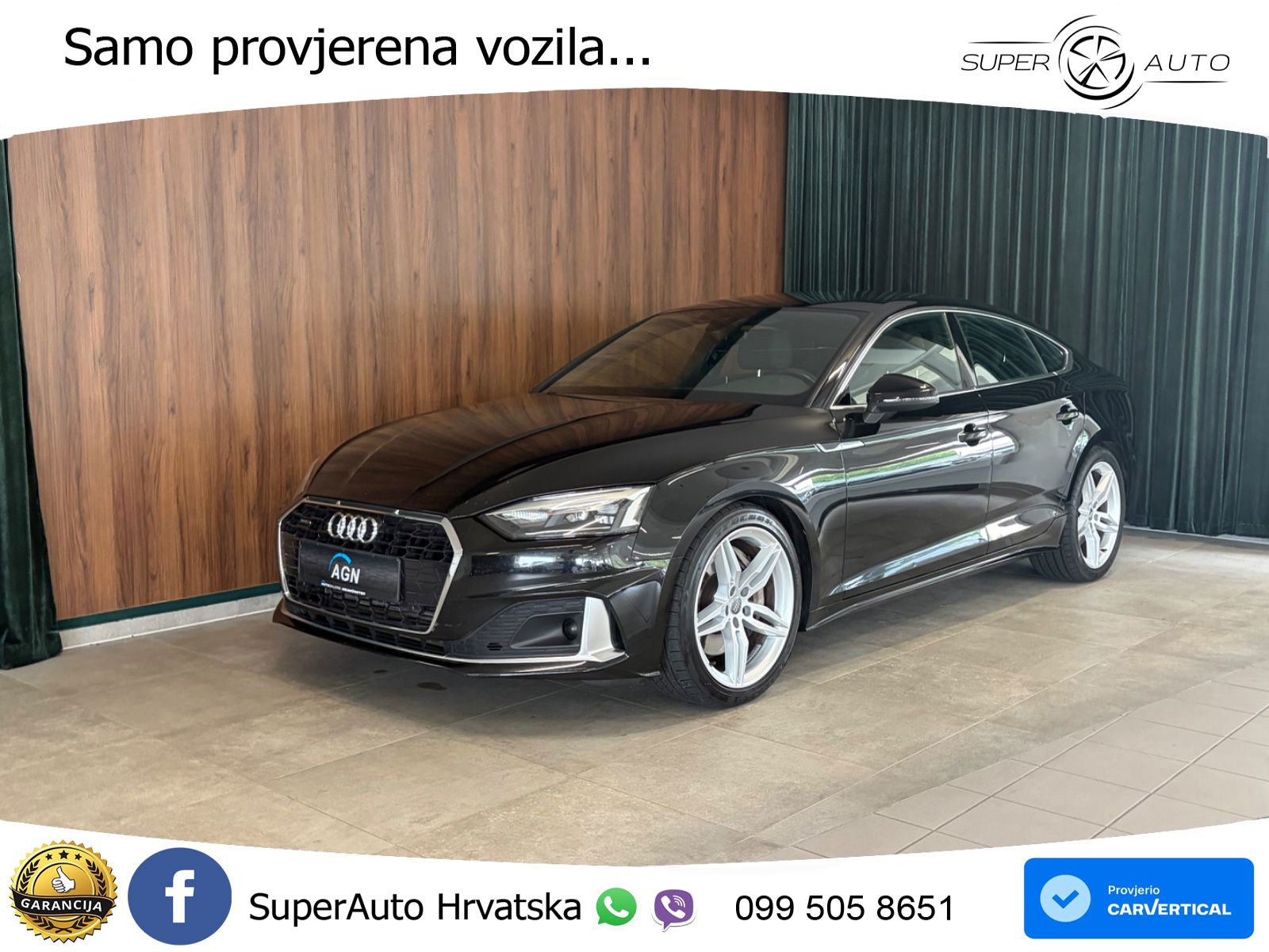 Audi A5 Sportback 50 TDI V6 (286 KS) quattro Tiptronic LED+GR SJED+ACC