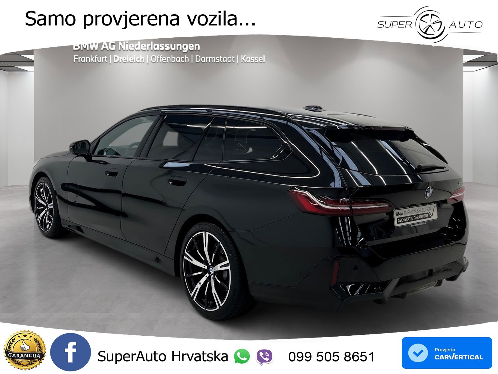 BMW 520d Touring (197 KS) Steptronic M Sport LED+GR SJED+ACC