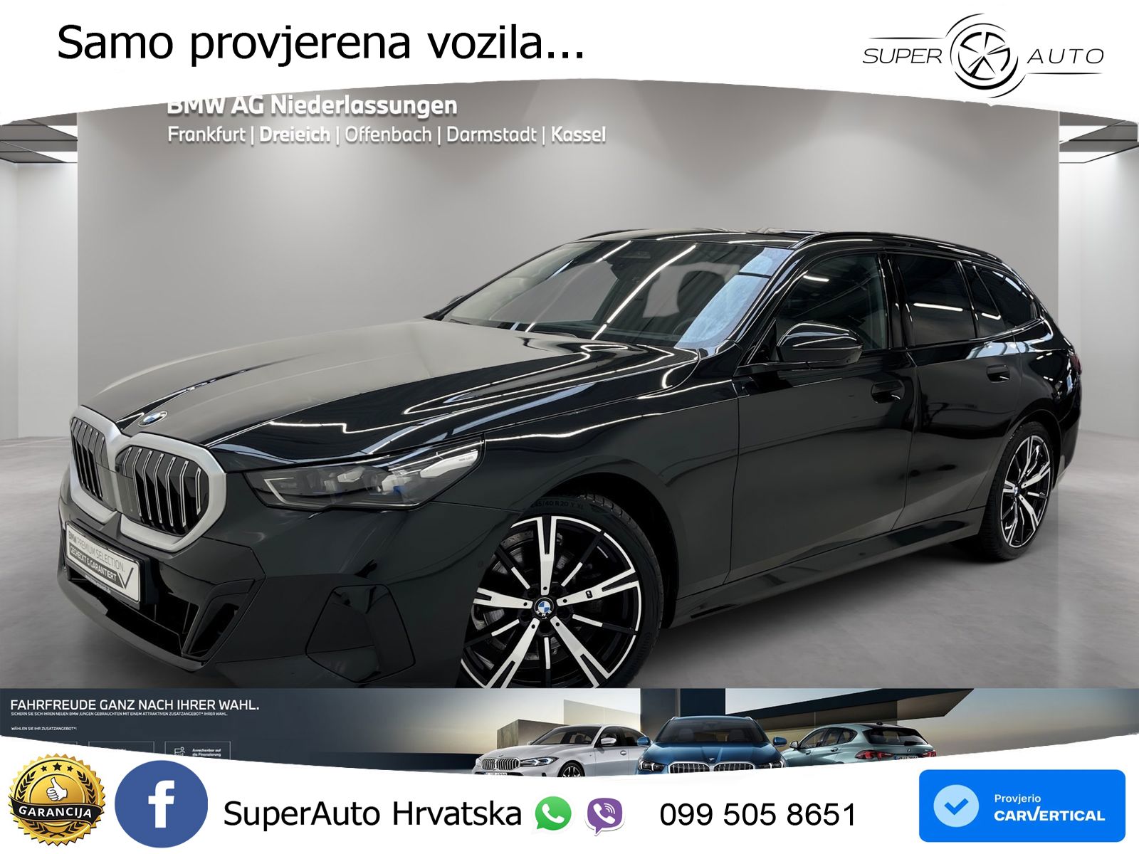 BMW 520d Touring (197 KS) Steptronic M Sport LED+GR SJED+ACC