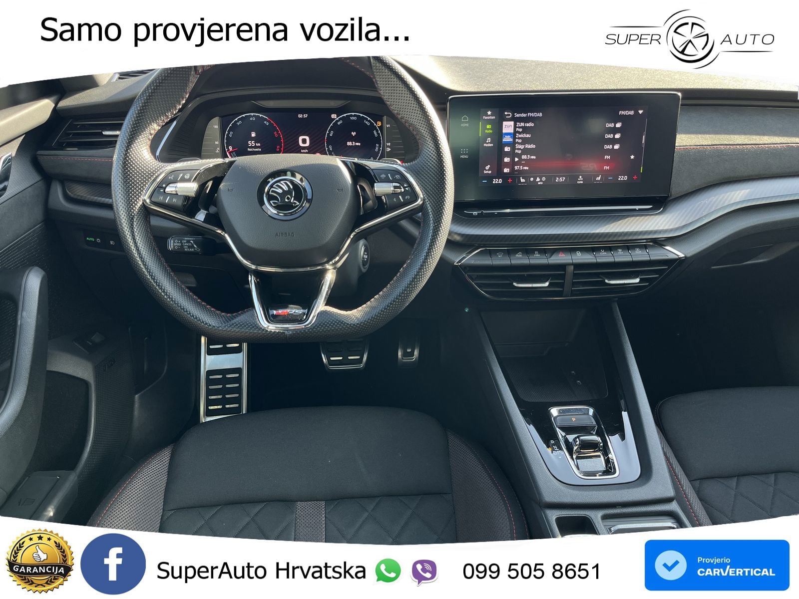 Škoda Octavia Combi RS 2.0 TDI (200 KS) DSG