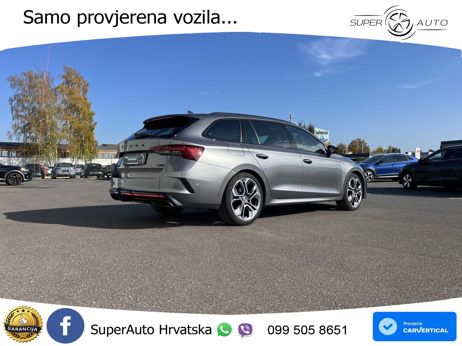 Škoda Octavia Combi RS 2.0 TDI (200 KS) DSG