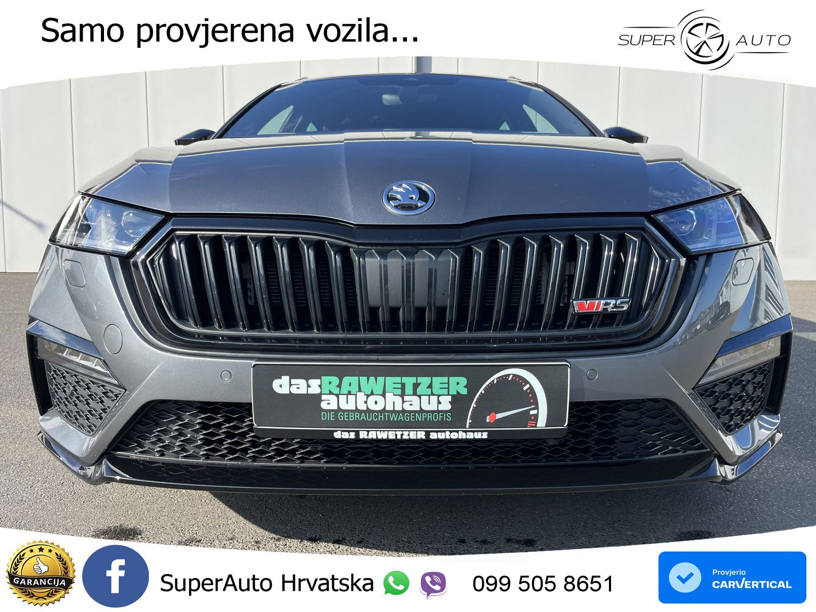 Škoda Octavia Combi RS 2.0 TDI (200 KS) DSG