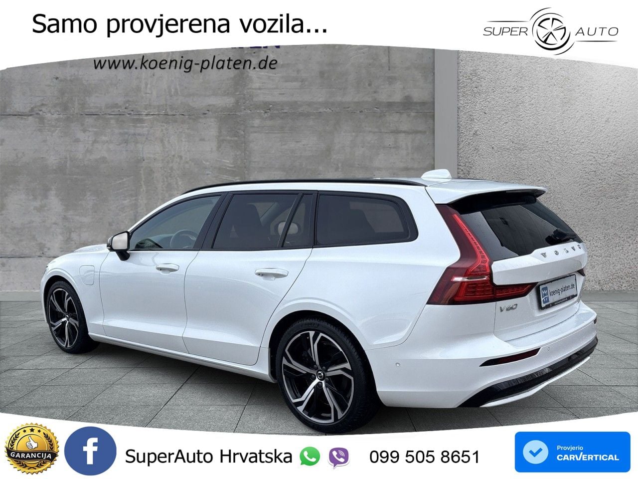Volvo V60 2.0 T8 AWD Geartronic LED+GR SJED+ACC