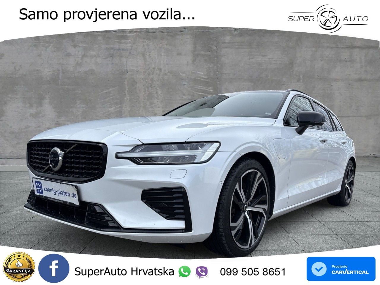Volvo V60 2.0 T8 AWD Geartronic LED+GR SJED+ACC