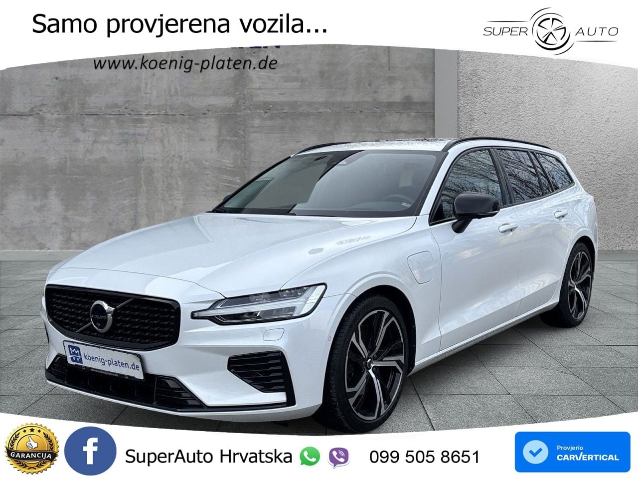 Volvo V60 2.0 T8 AWD Geartronic LED+GR SJED+ACC