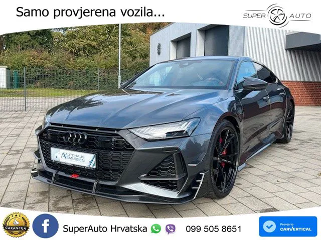 Audi RS7 4.0 TFSI V8 performance (630 KS) quattro tiptronic