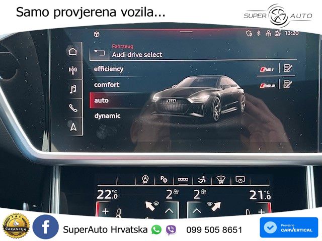 Audi RS7 4.0 TFSI V8 performance (630 KS) quattro tiptronic