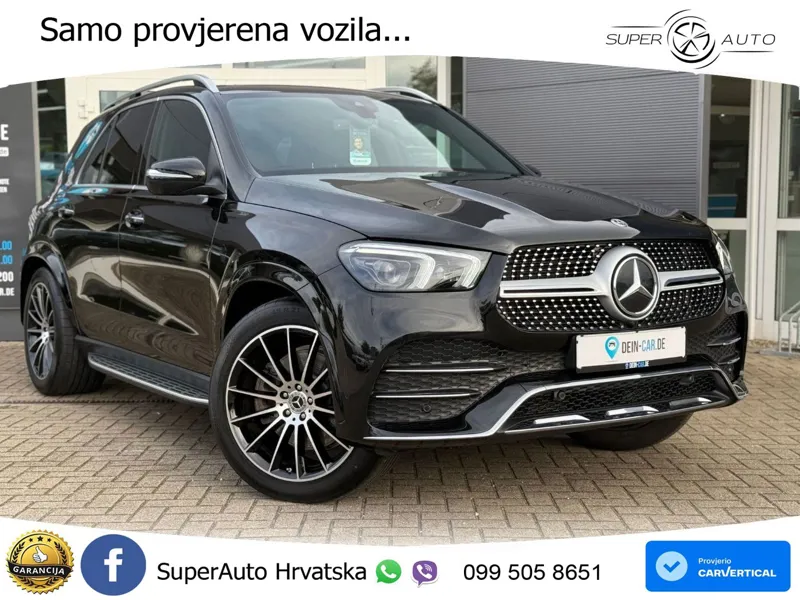 Mercedes GLE 450 3.0 (381 KS) EQ Boost 4MATIC 9G-TRONIC AMG ZRAČNI+ACC+GR SJED+KAM+PANO