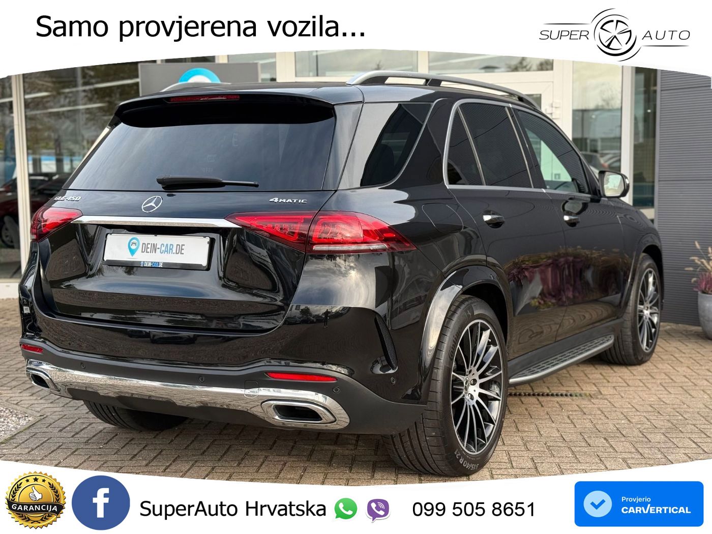 Mercedes GLE 450 3.0 (381 KS) EQ Boost 4MATIC 9G-TRONIC AMG ZRAČNI+ACC+GR SJED+KAM+PANO