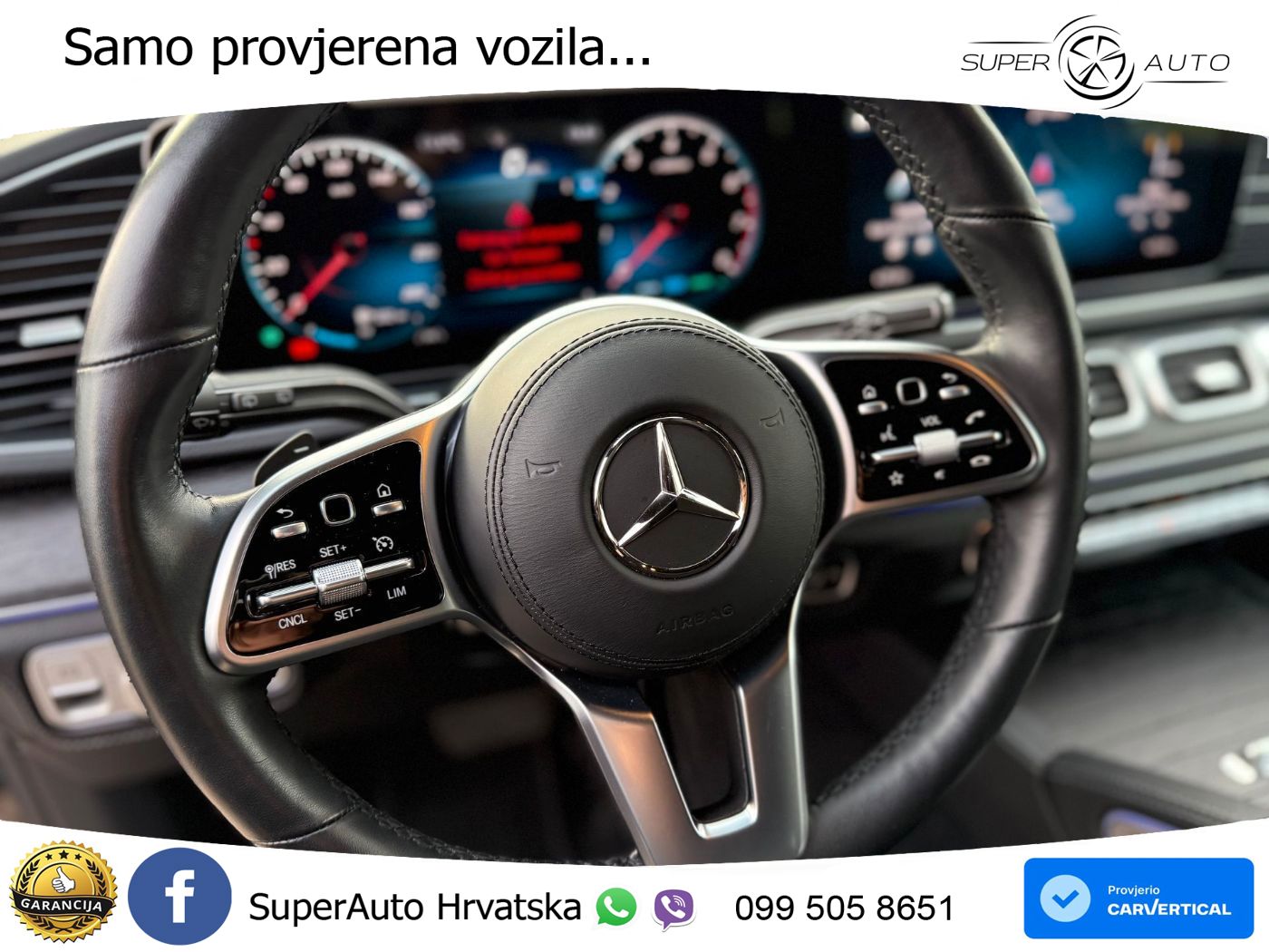 Mercedes GLE 450 3.0 (381 KS) EQ Boost 4MATIC 9G-TRONIC AMG ZRAČNI+ACC+GR SJED+KAM+PANO